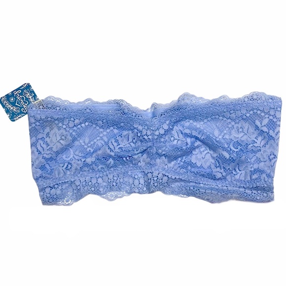 FREE PEOPLE Lacey Looks Bandeau Bluemoon Quartz - Picture 3 of 15